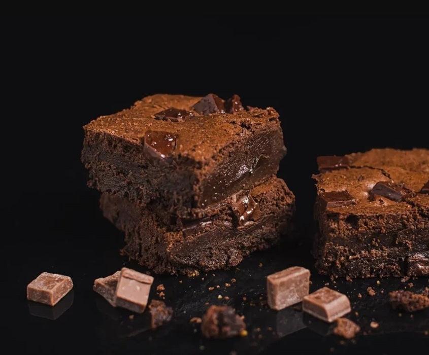 Frozen Double Chocolate Brownies - 2.0 oz ea.- Sold by the dozen